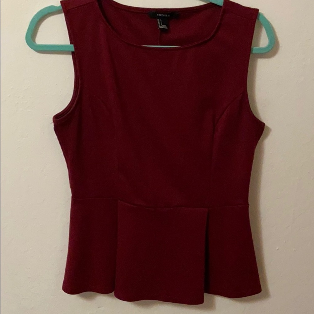 Peplum blouse